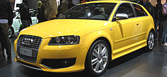 Audi S3 Yellow 