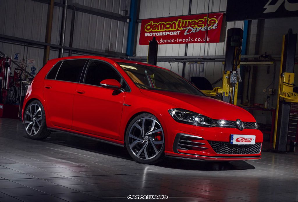 Tuning a VW Golf VII GTD with Eibach