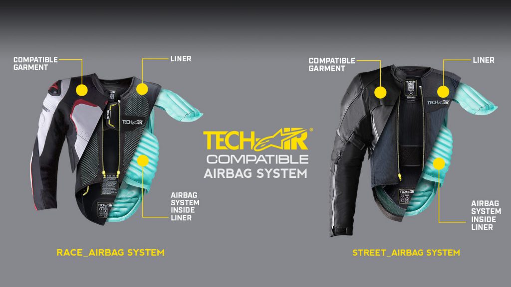 Alpinestars Tech-Air & Leathers systems