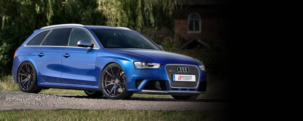 Audi RS4 with 2Forge ZF1 Alloys