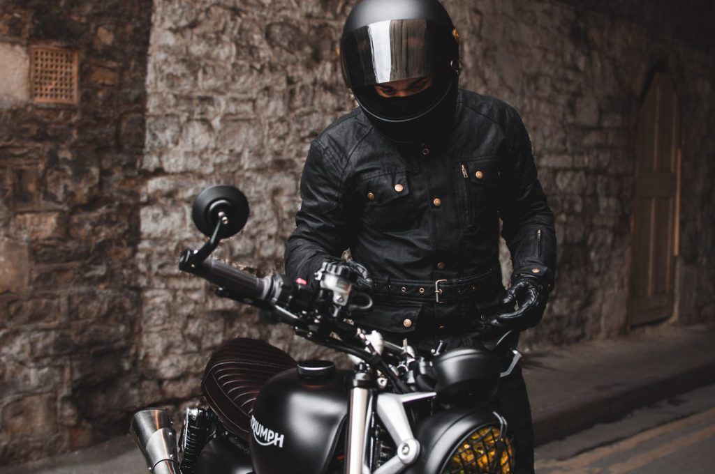 Merlin Bike Gear - Barton II Waxed Cotton Motorcycle Jacket