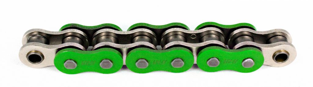 Green Motorcycle chain