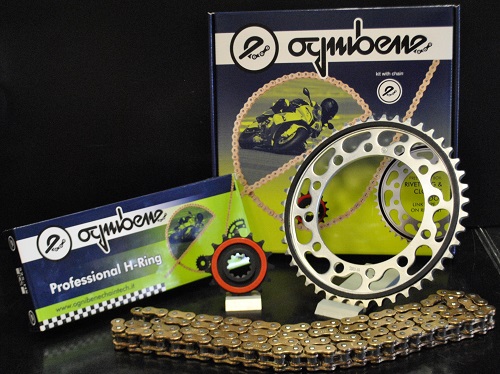 Motorcycle chain and sprocket kit