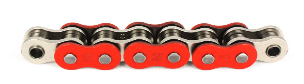 Red Motorcycle chain