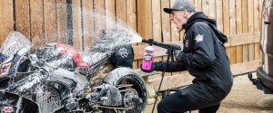 How to properly clean your motorcycle