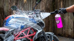 How to properly clean your motorcycle, step 1