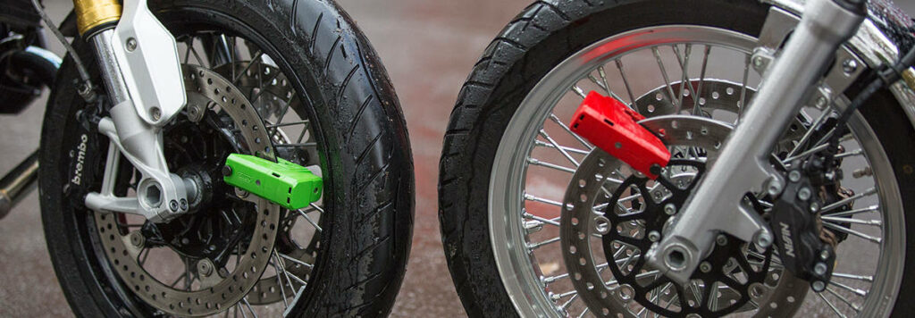 Motorcycle disk locks