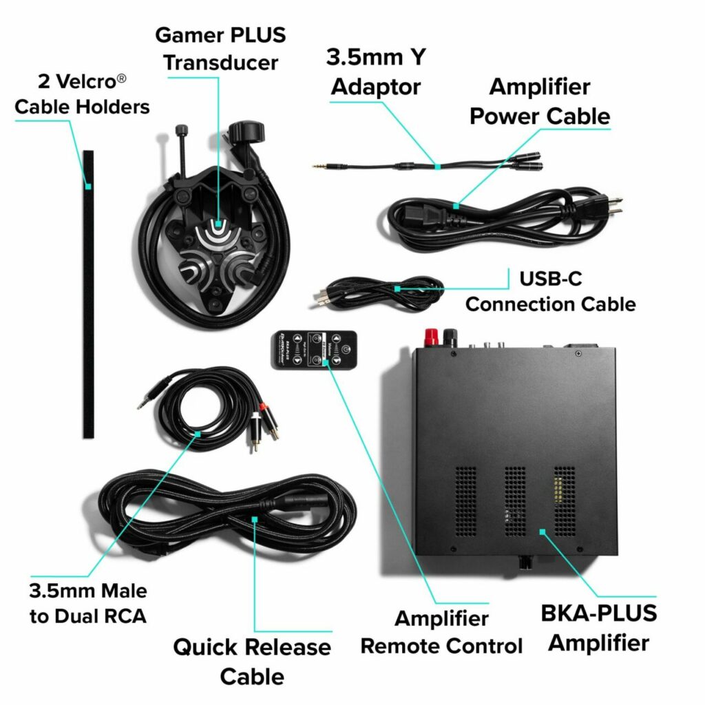 Buttkicker Gamer Plus Racing Simulator Bolt On Transducer Kit