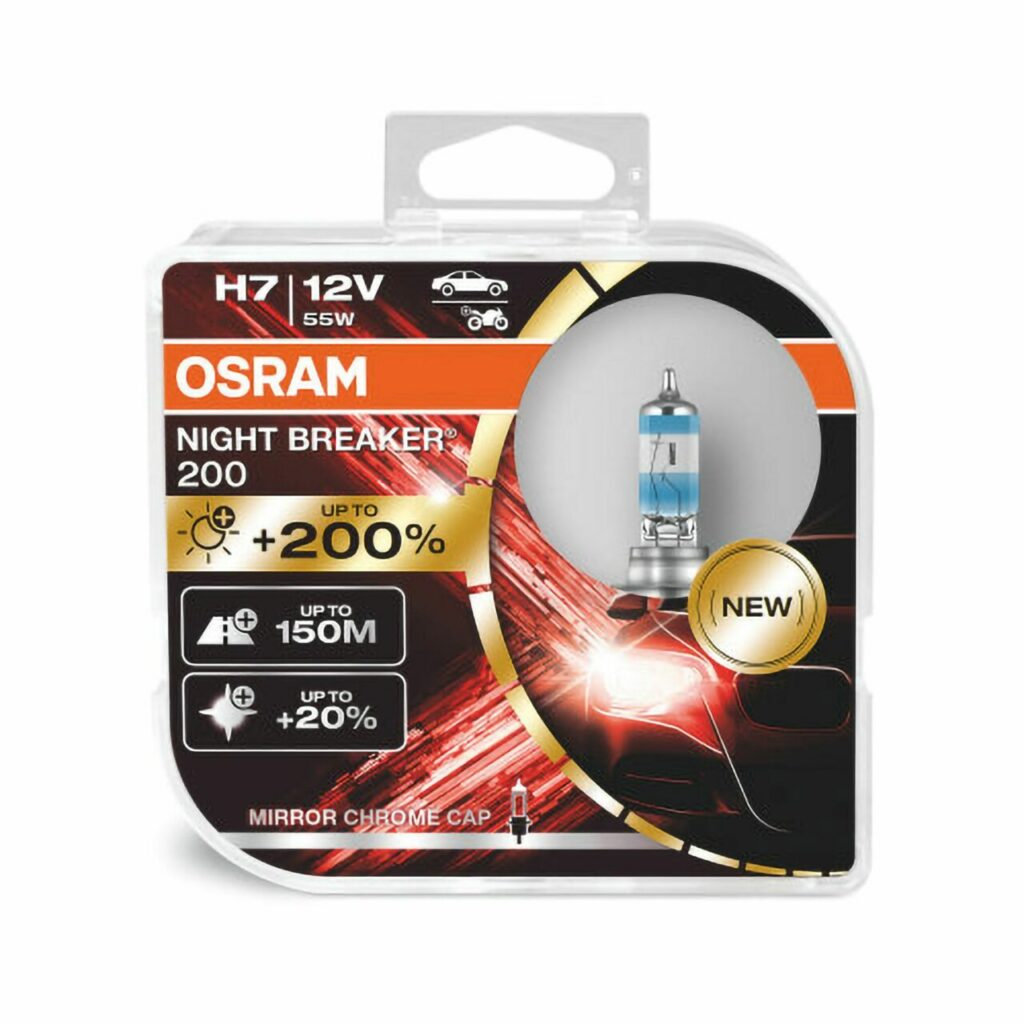 Osram Night Breaker 200 Halogen Headlight Bulb
