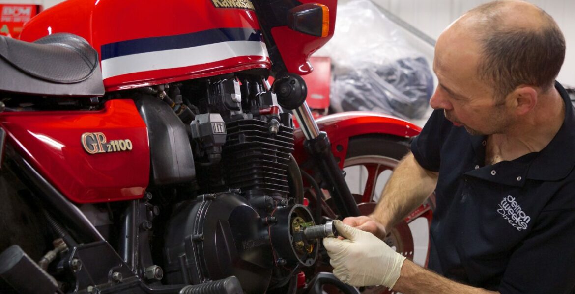 Motorcycle servicing for beginners