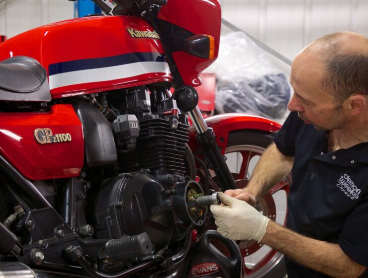 Motorcycle servicing for beginners
