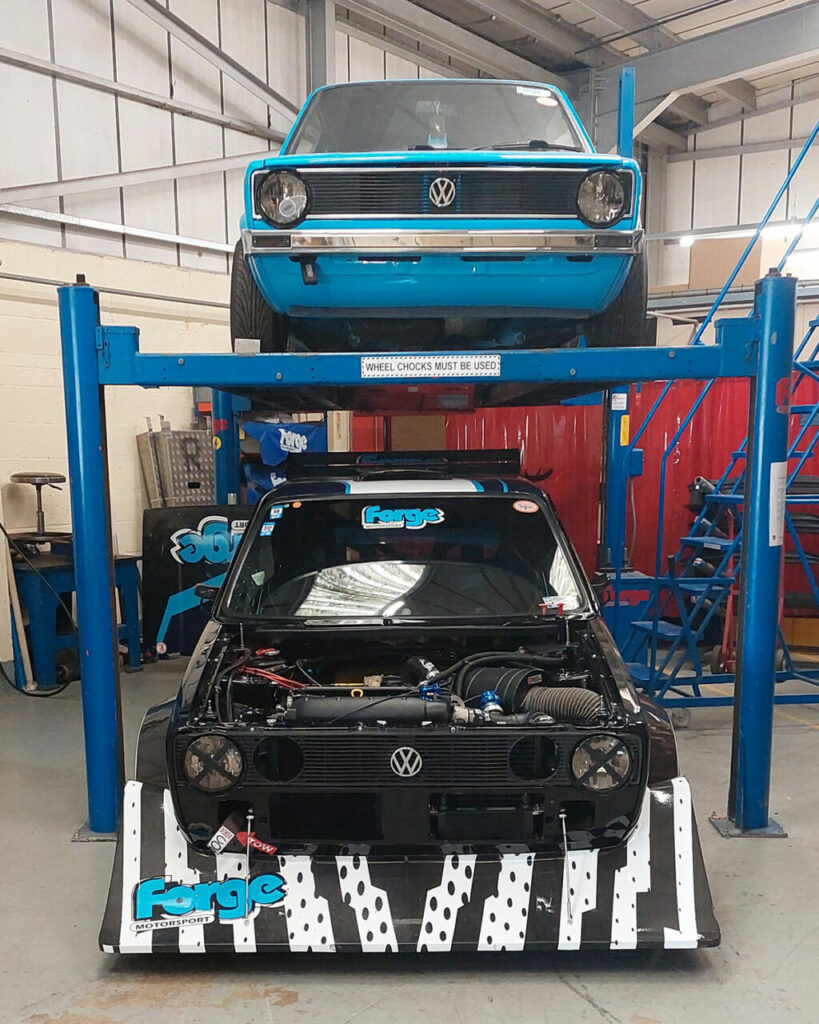 Mk1 Golf on show at Forge