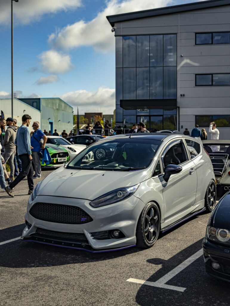 Ford Fiesta ST at Cars & Coffee HQ during the Supercharged event in April