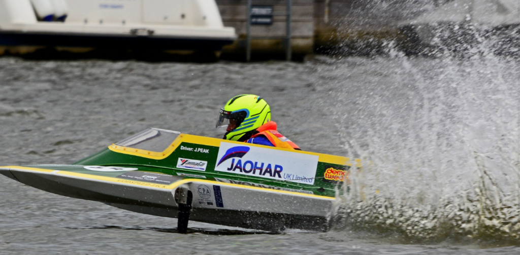 In The Spotlight Jason peak Power Boat Racer