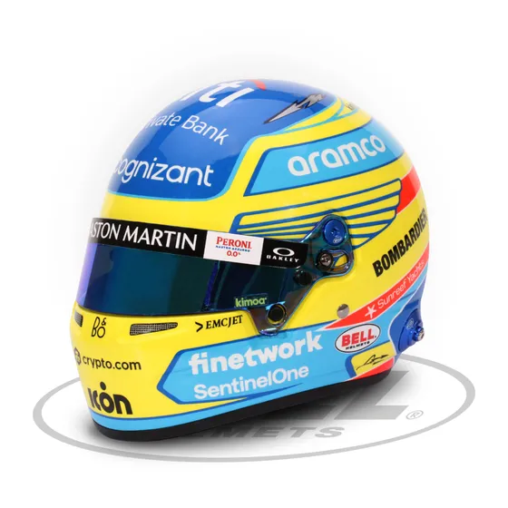 Bell Sports Mini Line 1:2 Scale Replica Helmet - Fernando Alonso 2023