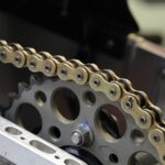 How long does a motorcycle chain and sprocket last?
