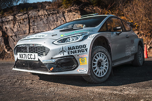 Rally car