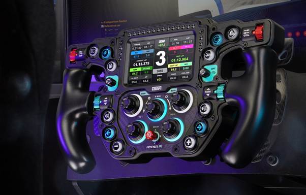 sim racing steering wheel