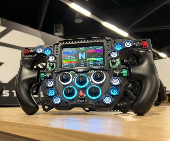 Gomez Sim Industries Hyper P1 Sim Racing Steering Wheel
