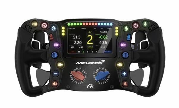 Ascher Racing McLaren Artura Ultimate Sim Racing Steering Wheel