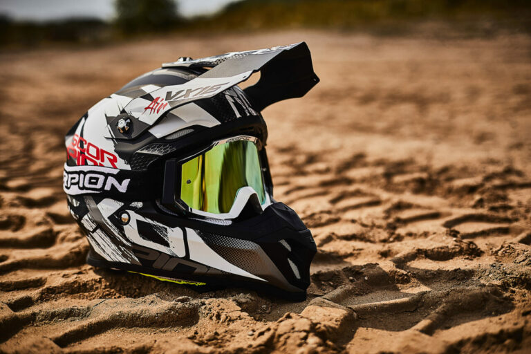 What should I look for in a new motorcycle helmet?