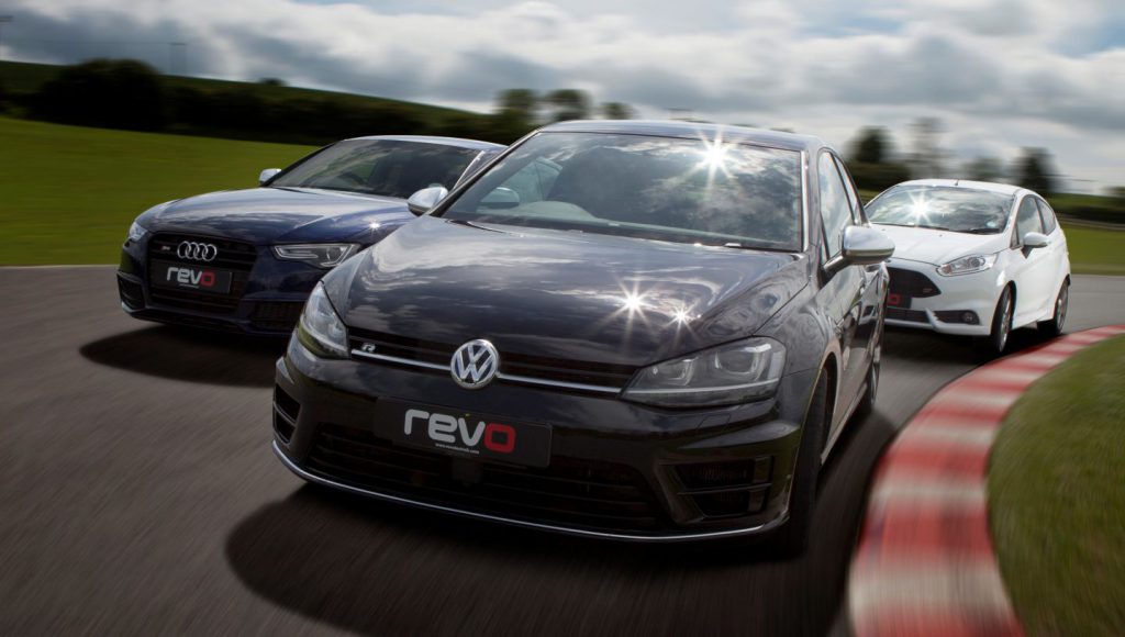 Taking to the track for the first time