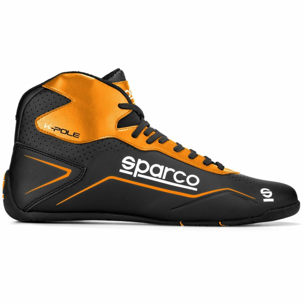 Sparco K-Pole Kart Boots orange