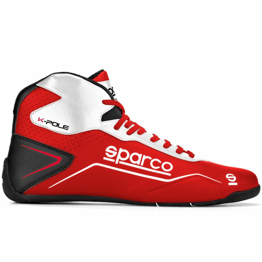 Sparco K-Pole Kart Boots red