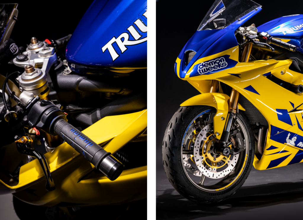 Demon Tweeks & Michelin Competition track bike