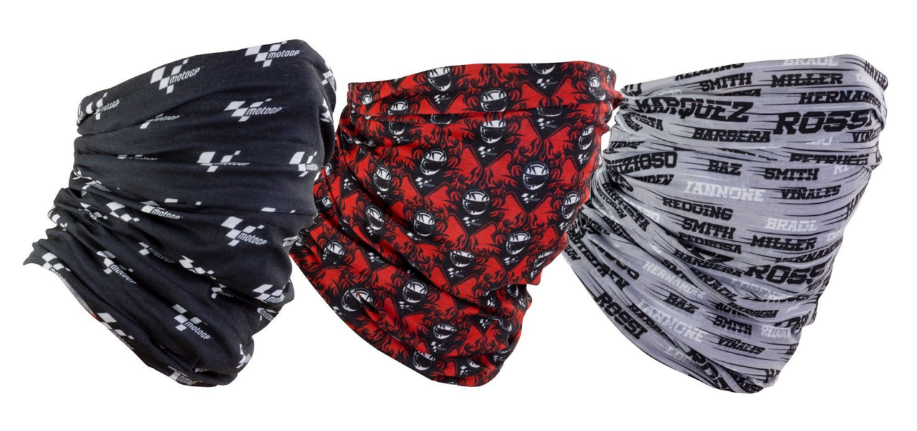 MotoGP Head and Neck Tube 3 Pack