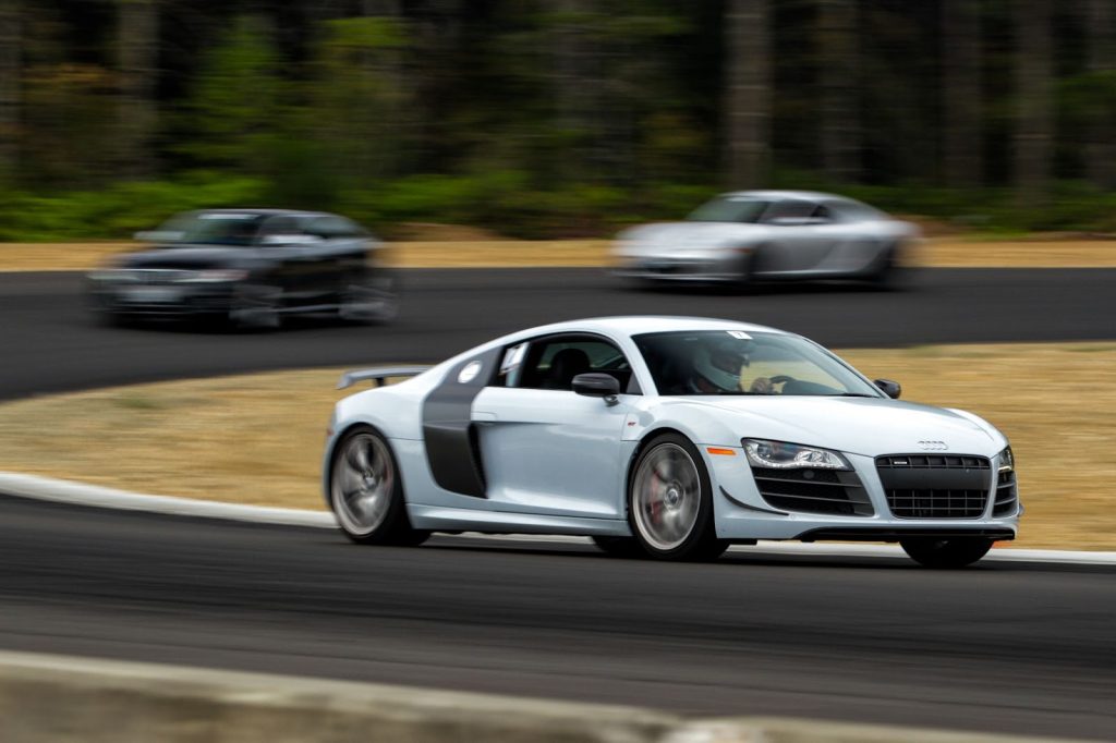 Audi on circuit