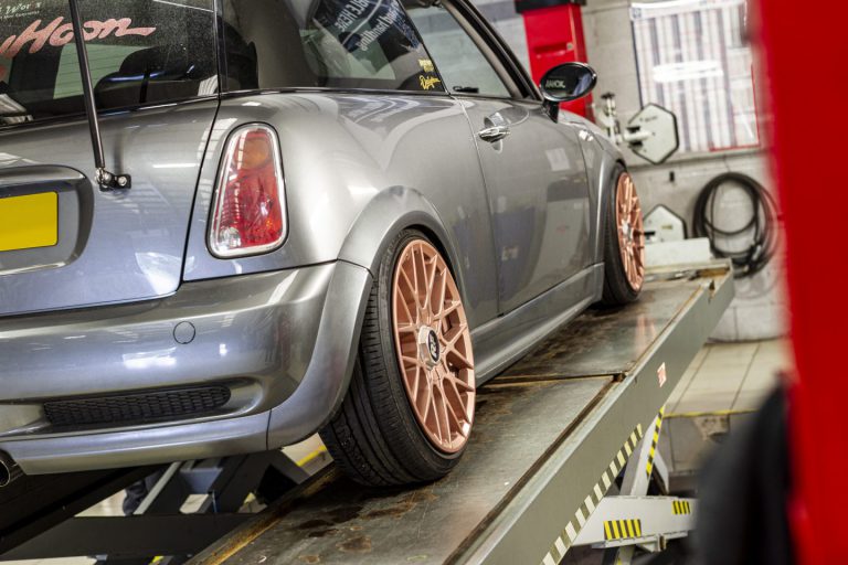 Wheel alignment at Demon Tweeks